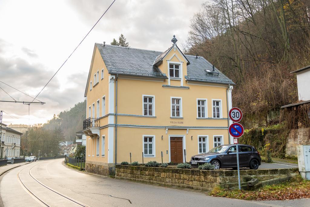 Villa Elise Bad Schandau Exterior foto